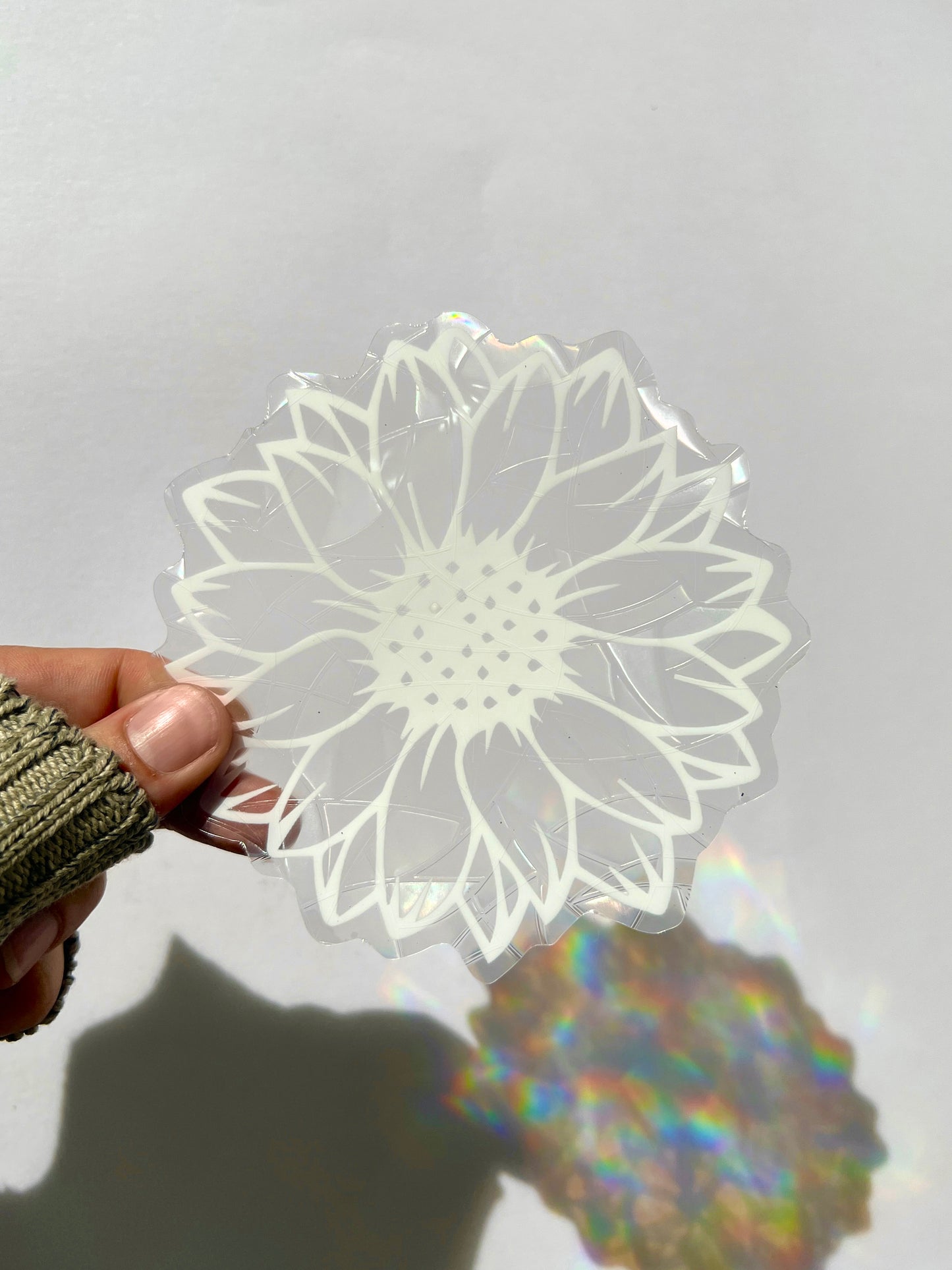 Suncatcher - Girasol blanco