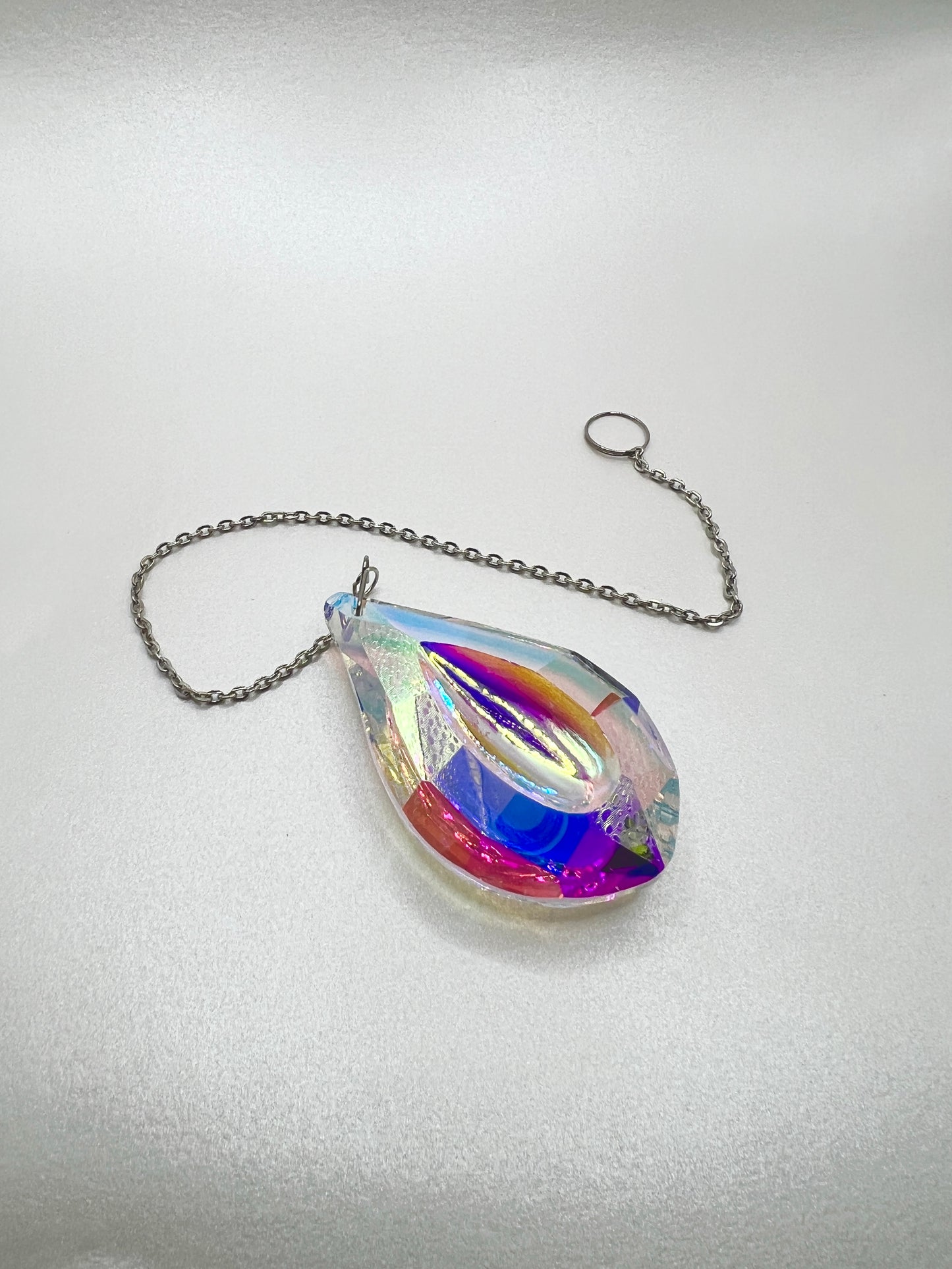 Suncatcher de Cristal - Gota Alargada