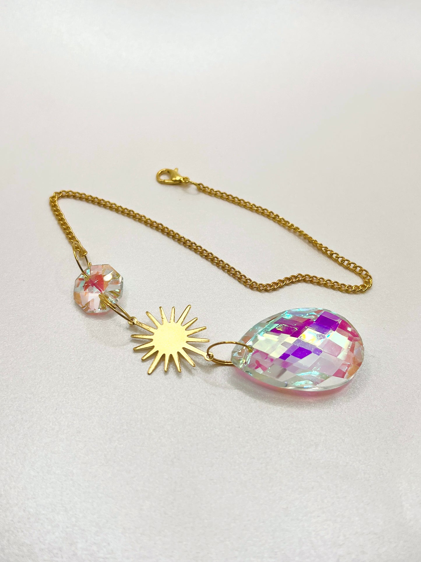 Suncatcher de Cristal - Sol