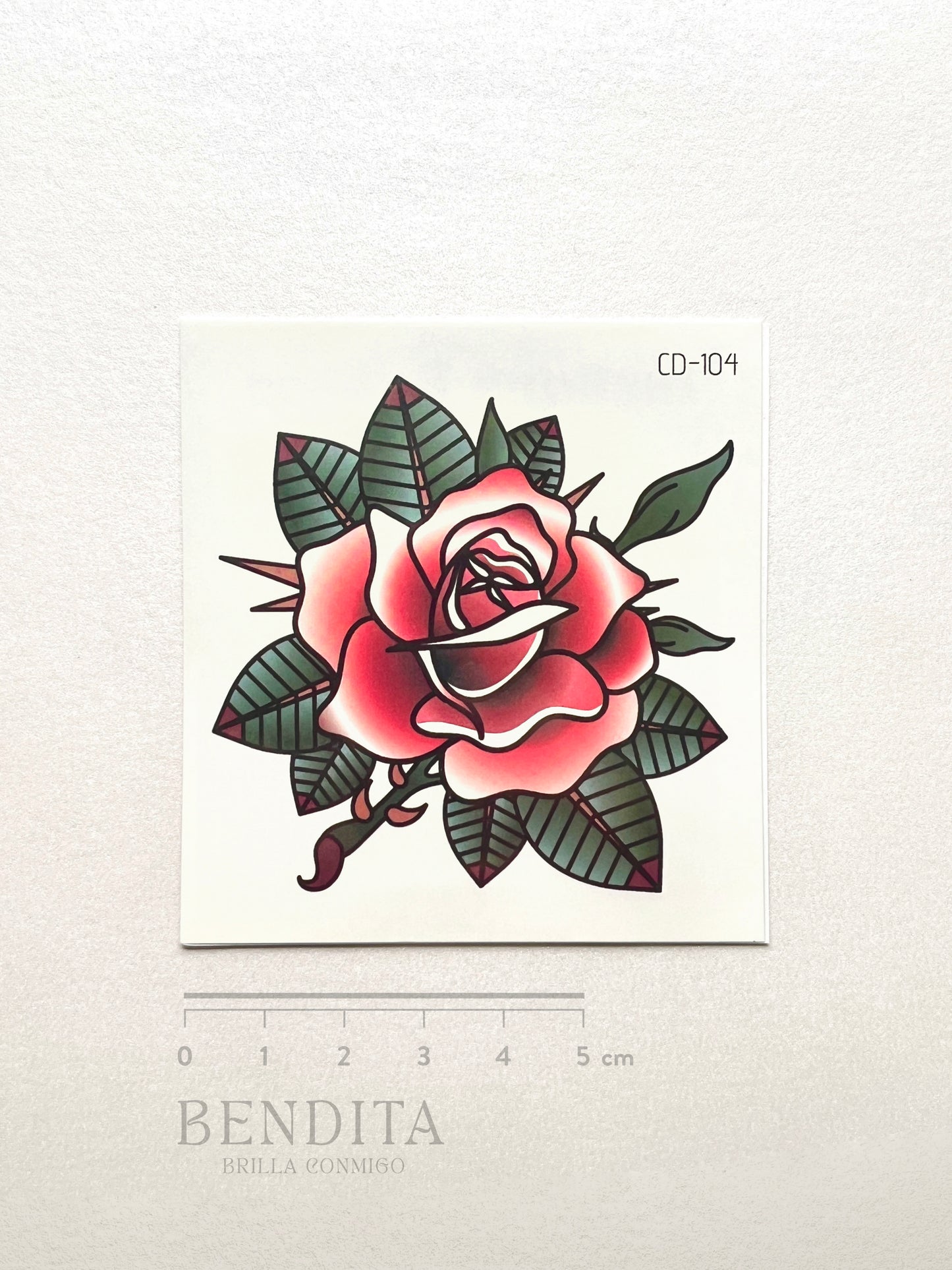 Rosa tradicional (pequeño)