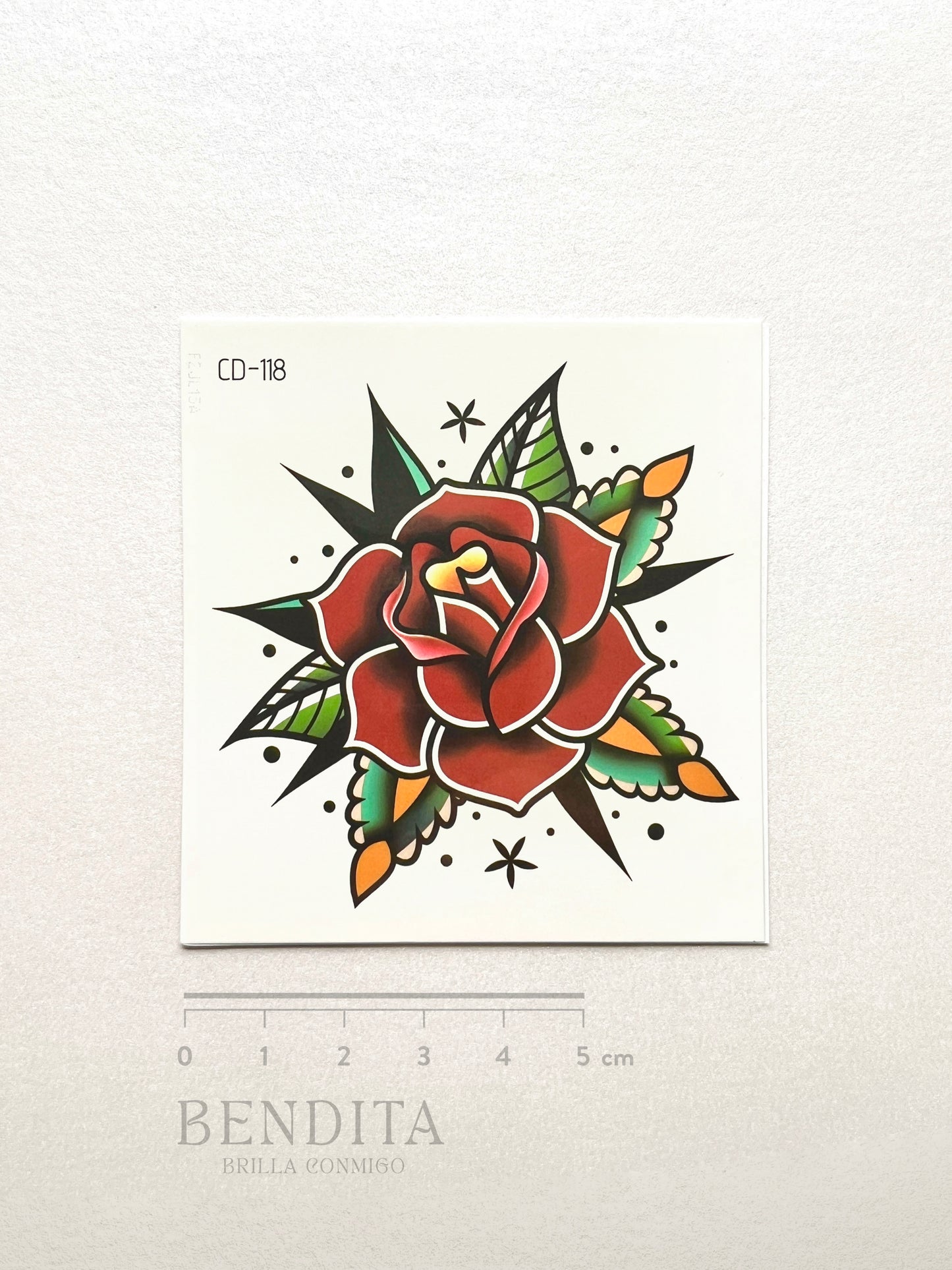 Rosa tradicional (pequeño)