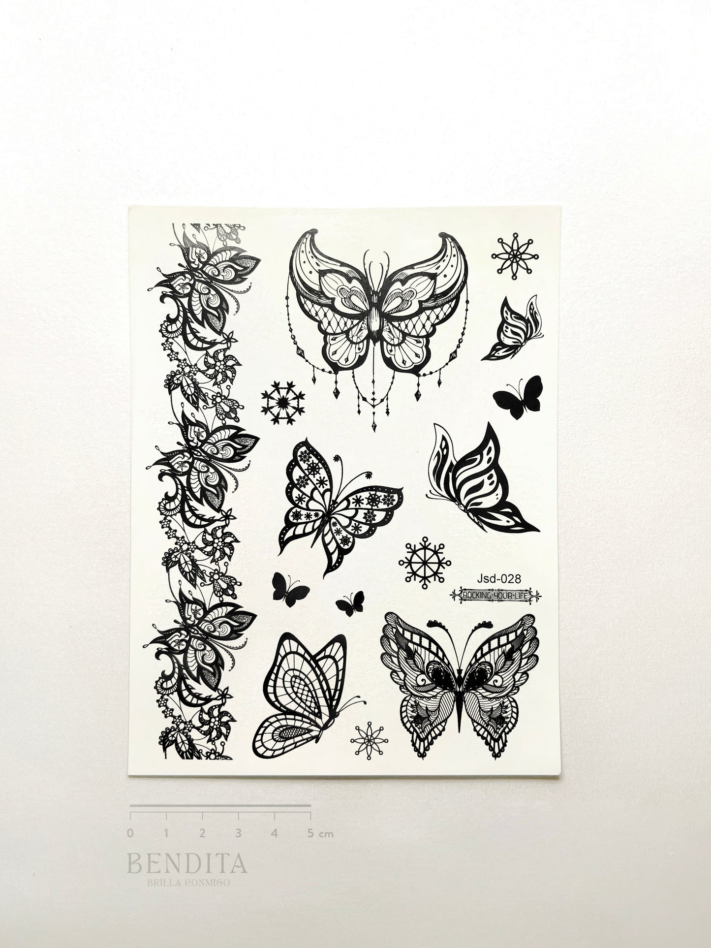 Mariposas en Tinta Negra