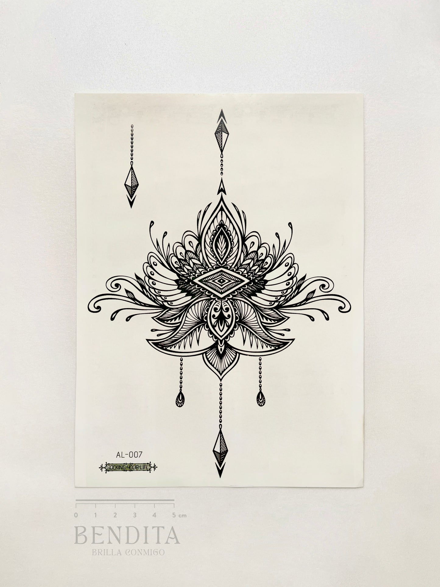 Diseño Geométrico tipo Henna