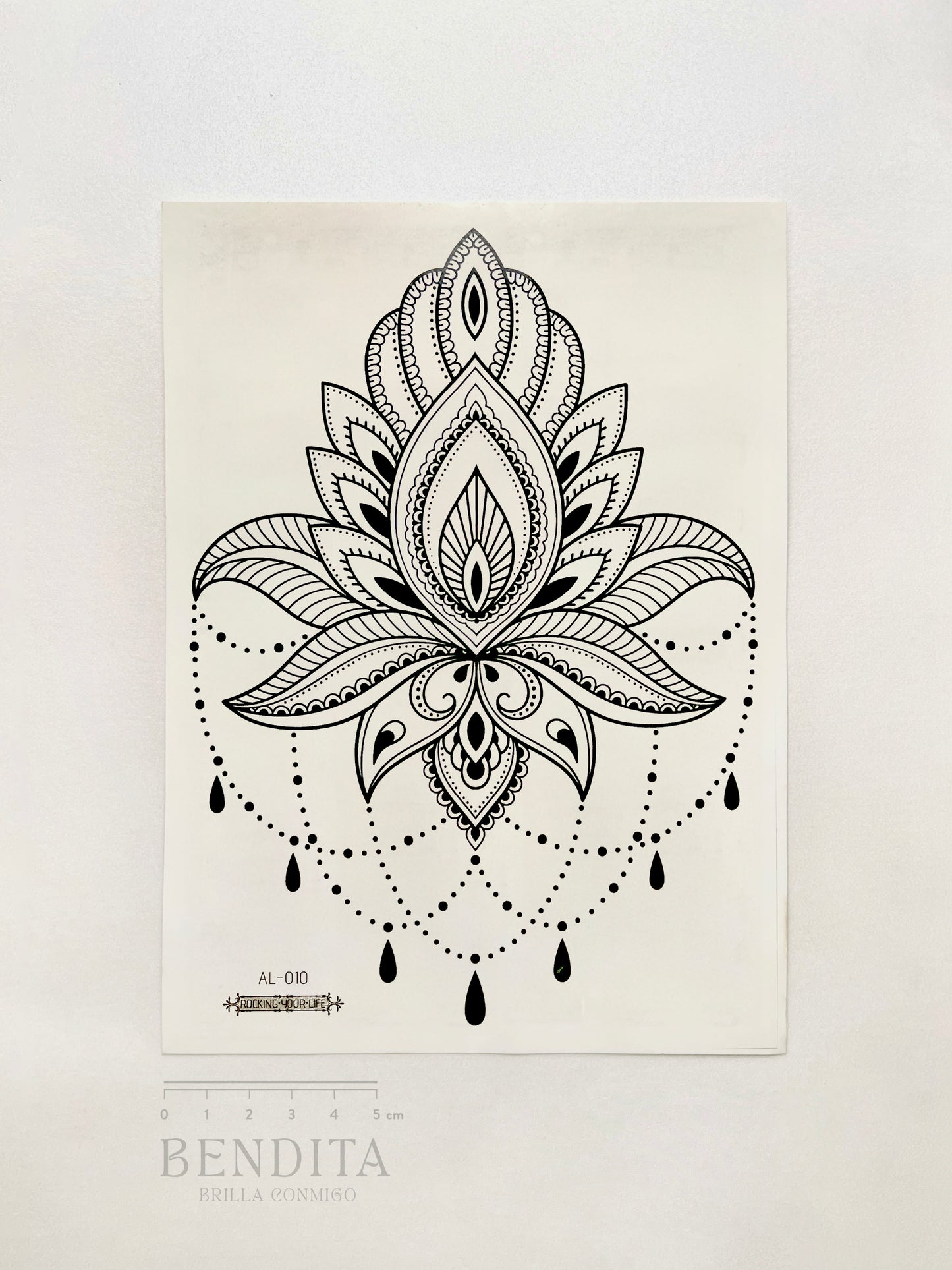 Diseño Geométrico tipo Henna
