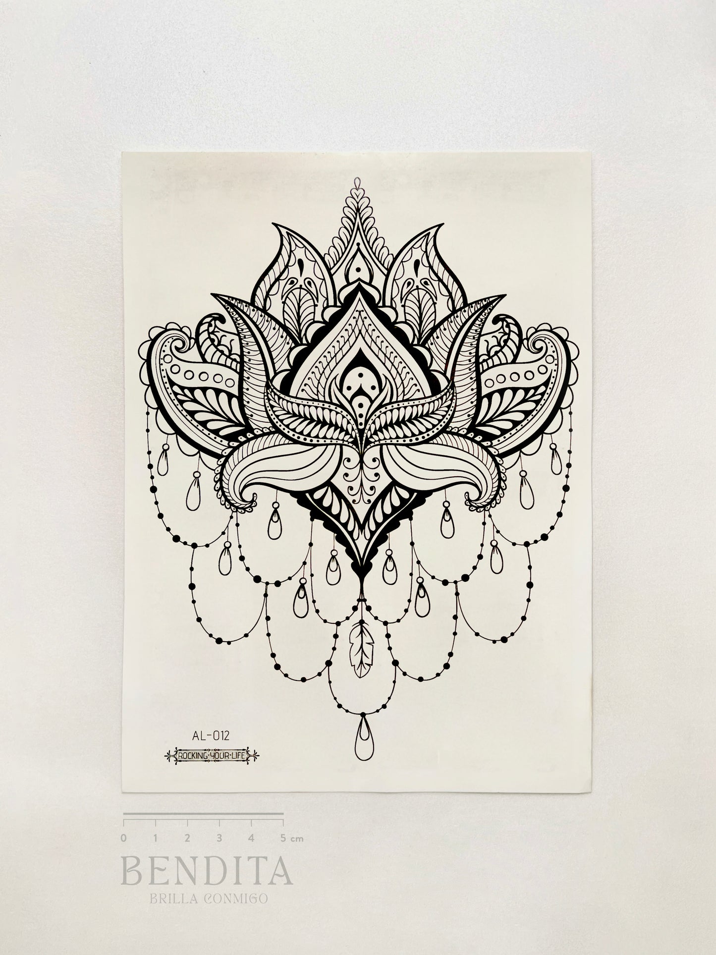 Diseño Geométrico tipo Henna