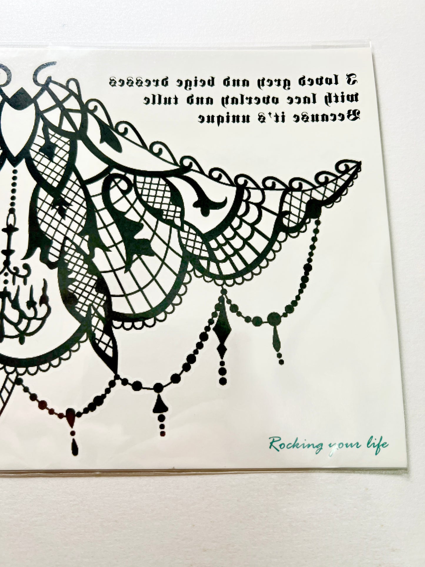 Encaje estilo Henna