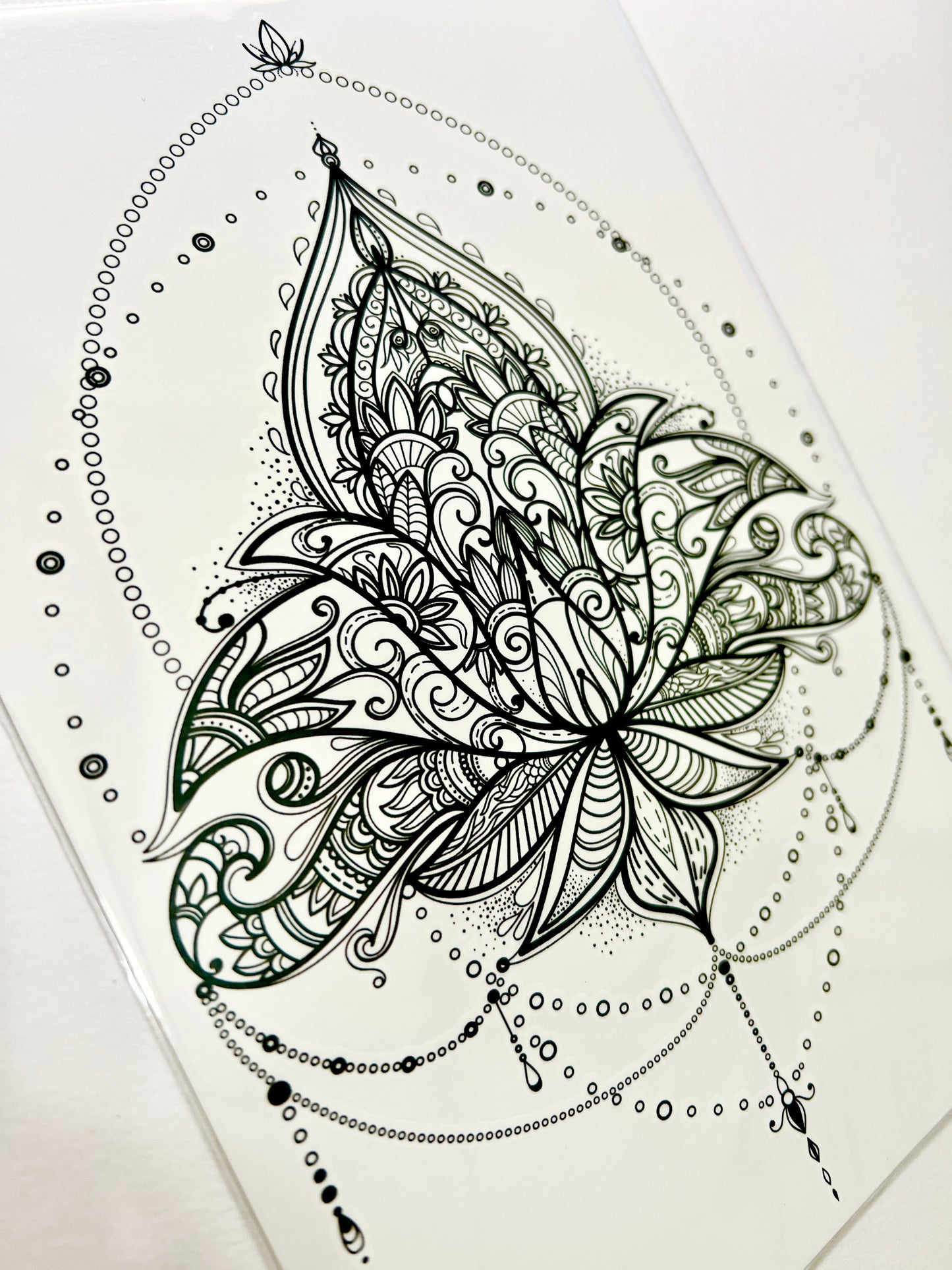 Diseño Geométrico tipo Henna