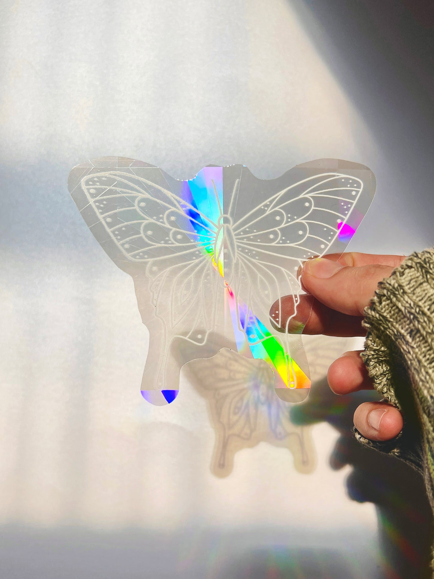 Suncatcher – Mariposa blanca