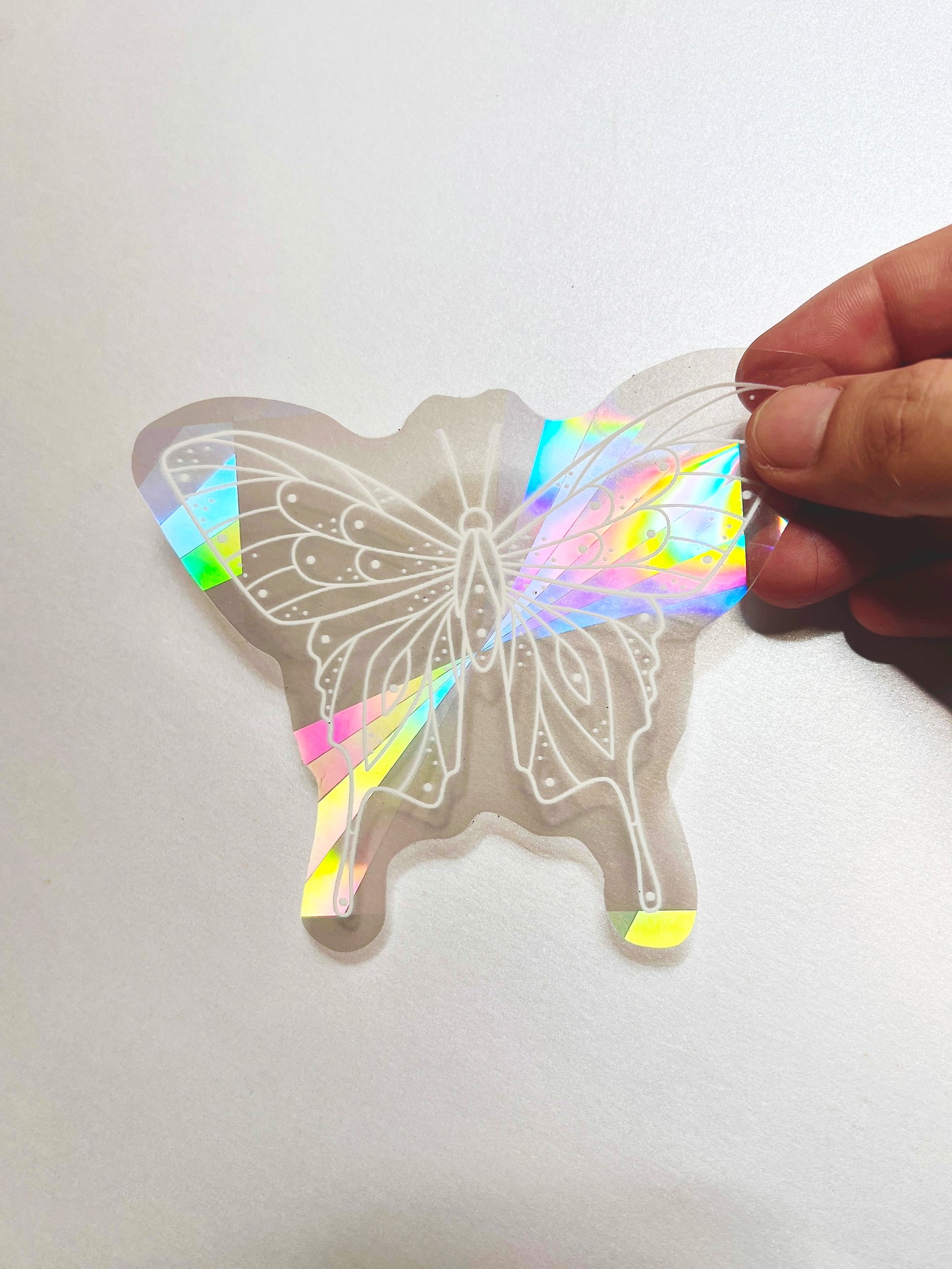 Suncatcher – Mariposa blanca