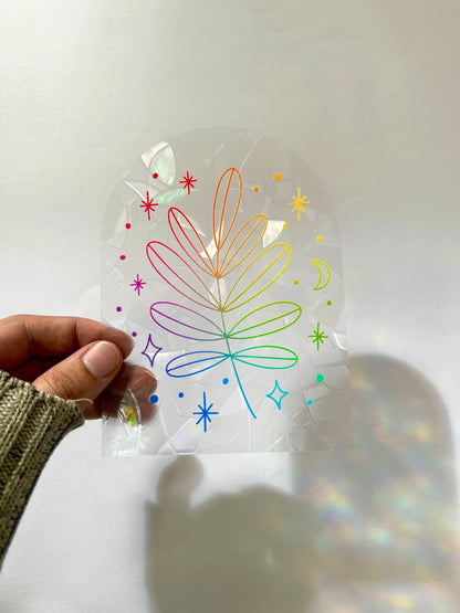 Suncatcher – Hoja Arcoíris