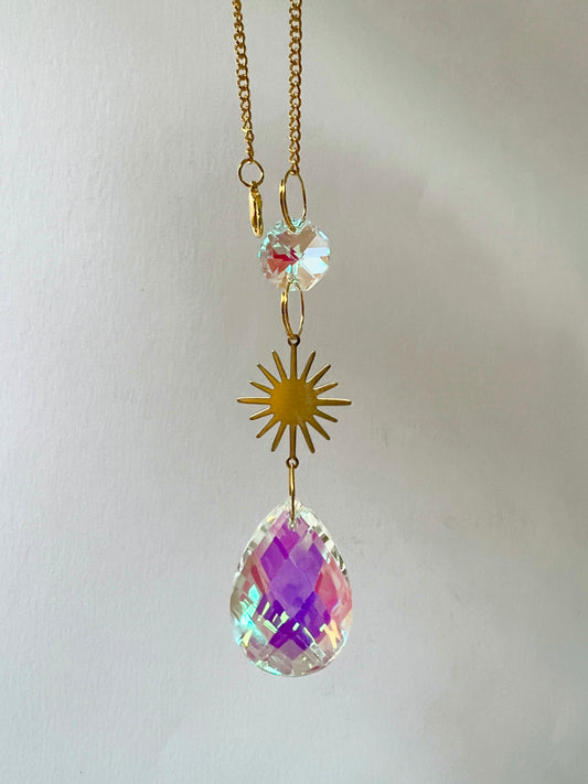 Suncatcher de Cristal - Sol