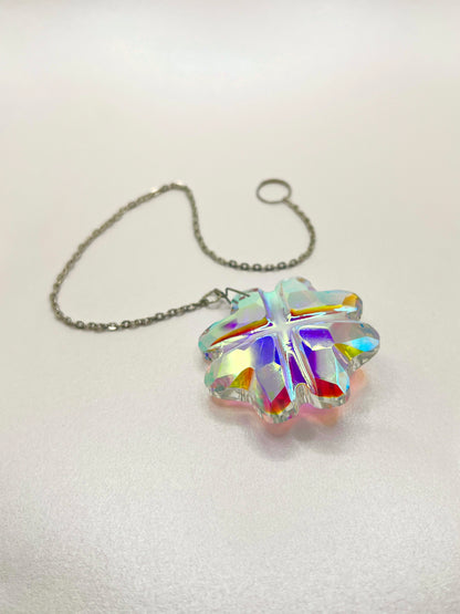 Suncatcher de Cristal - Trébol de 4 hojas