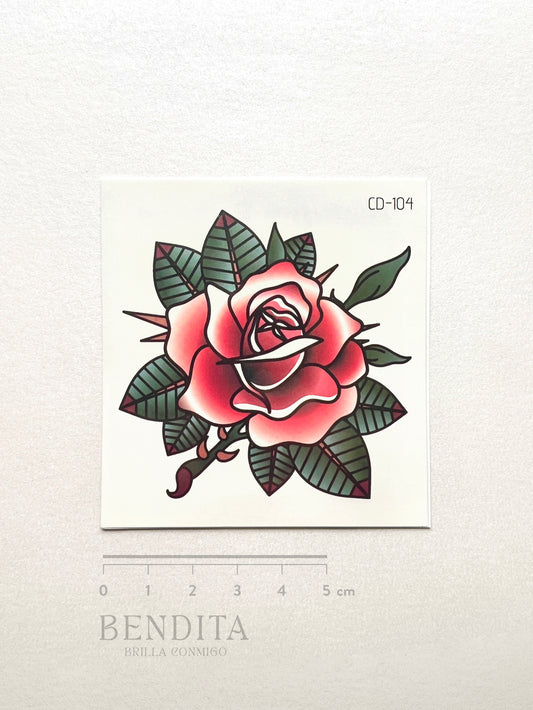 Rosa tradicional (pequeño)