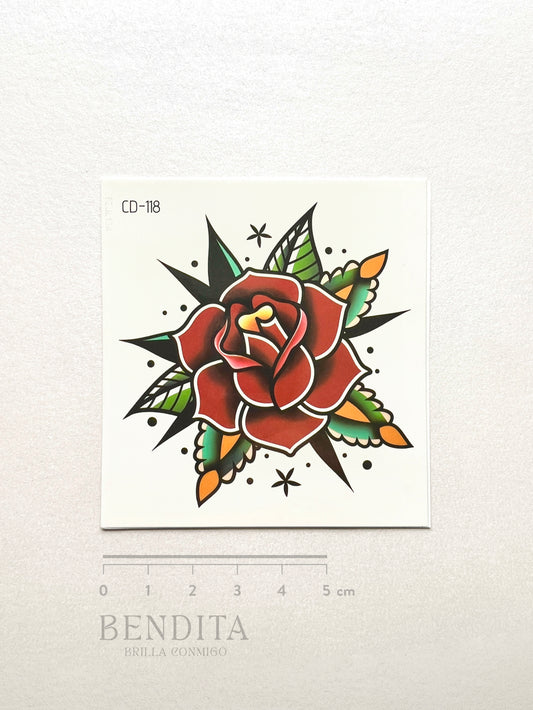 Rosa tradicional (pequeño)