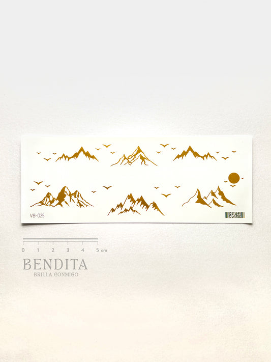 Montañas y Aves doradas
