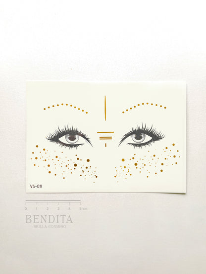 Puntos y Pecas doradas