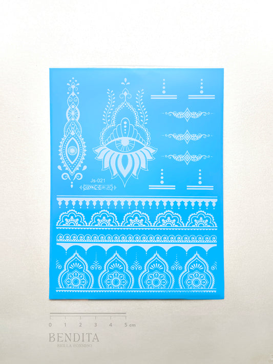Encajes en Tinta Blanca