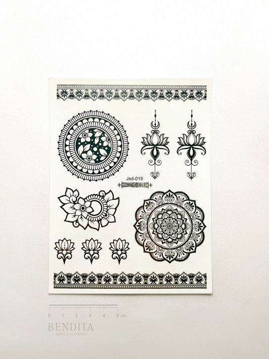 Mandalas en Tinta Negra
