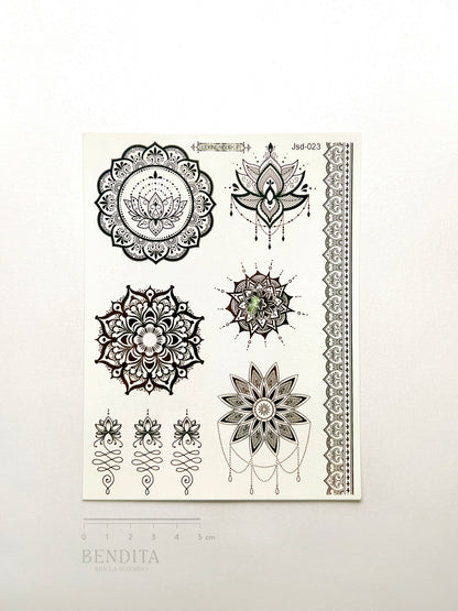 Mandalas en Tinta Negra