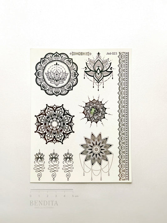 Mandalas en Tinta Negra