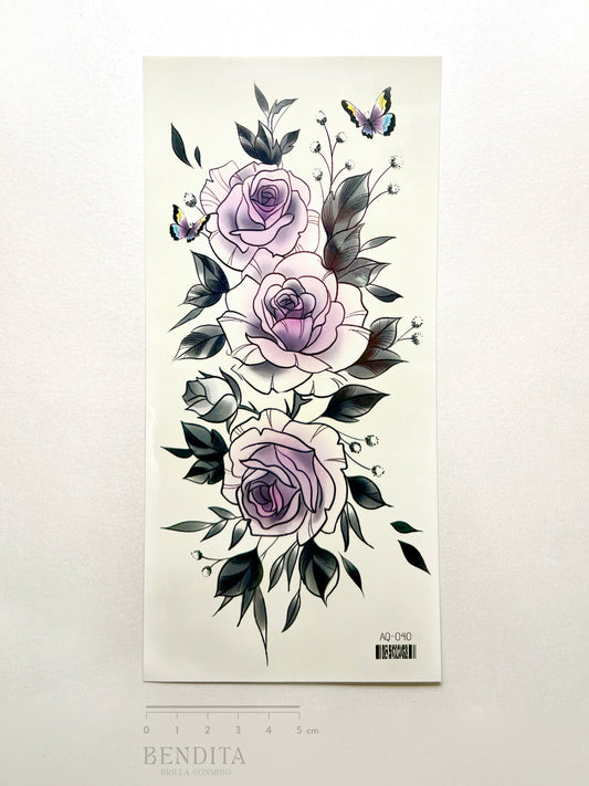 Rosas moradas