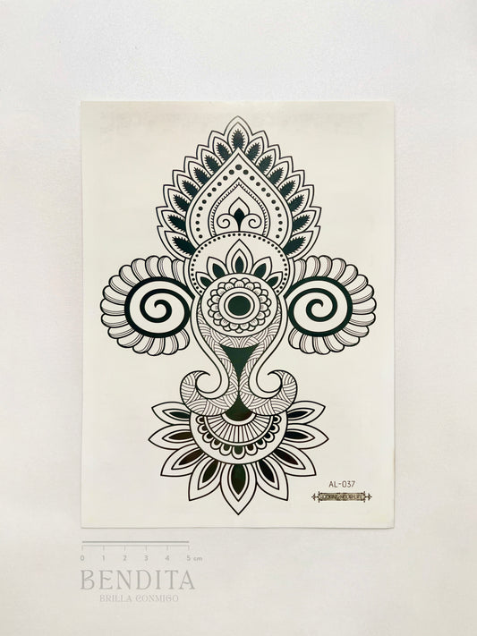 Diseño tipo Henna