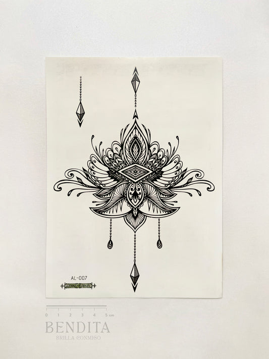 Diseño Geométrico tipo Henna