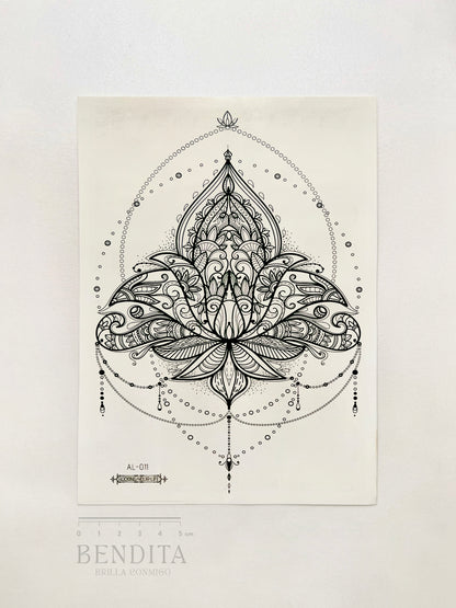 Diseño Geométrico tipo Henna