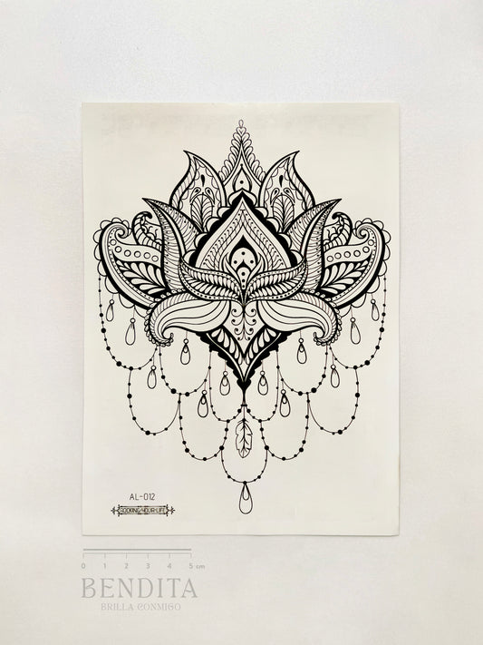 Diseño Geométrico tipo Henna