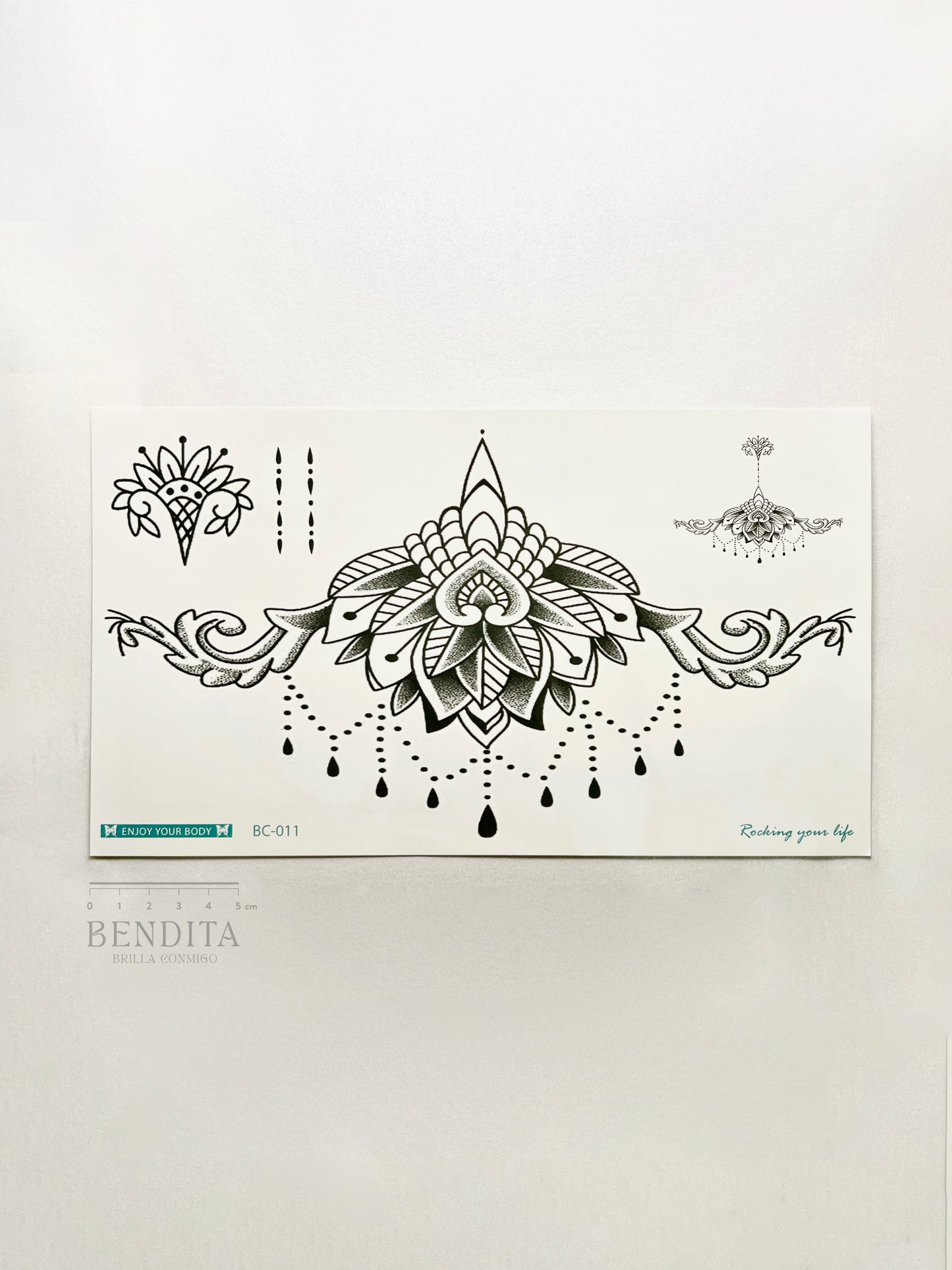 Diseño estilo Henna