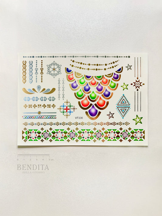 Joyas en dorado y plateado