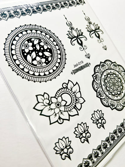 Mandalas en Tinta Negra