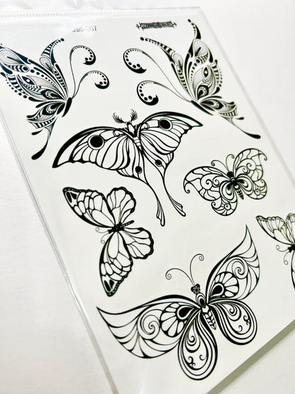 Mariposas en Tinta Negra