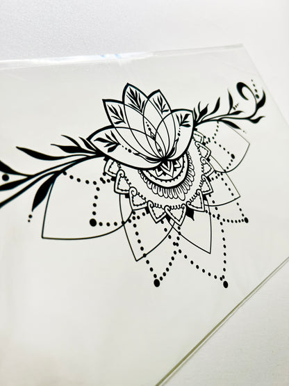 Flor de Loto Abstracta