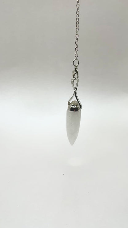 Péndulo con Alas - Cuarzo Transparente
