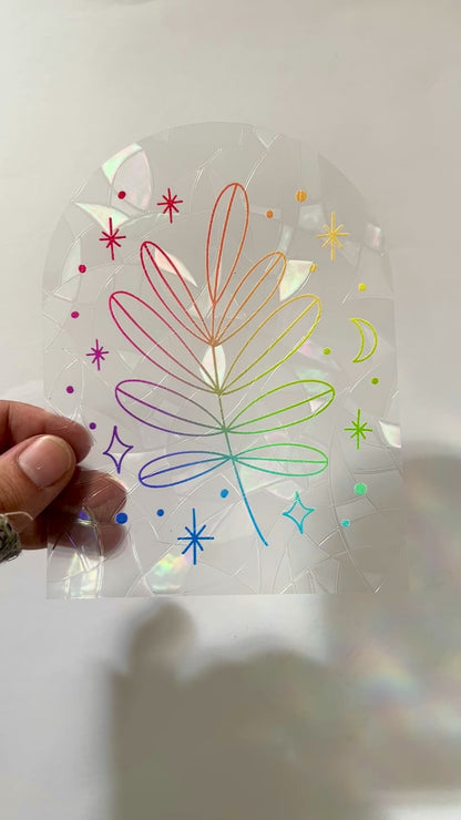 Suncatcher – Hoja Arcoíris