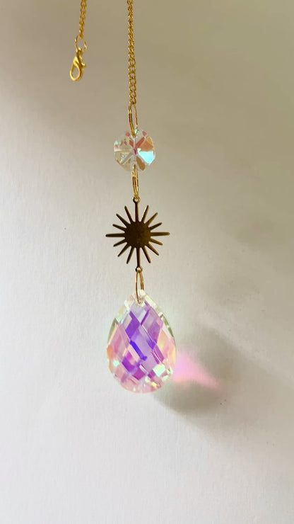 Suncatcher de Cristal - Sol